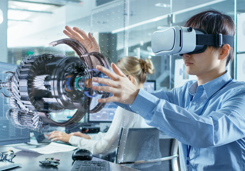 Easily move individual model parts in virtual reality