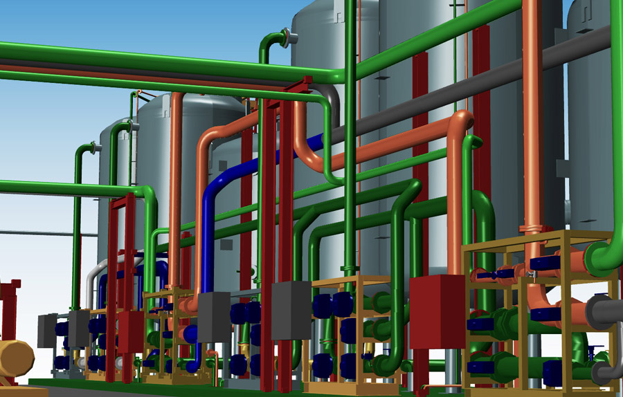 3D Piping Design Software MPDS4