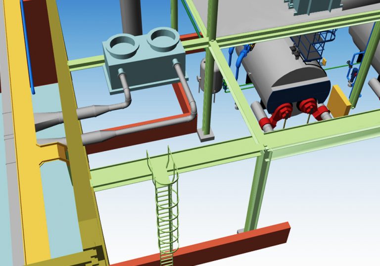 3D HVAC Design Software for Plants Ducting Design M4 PLANT
