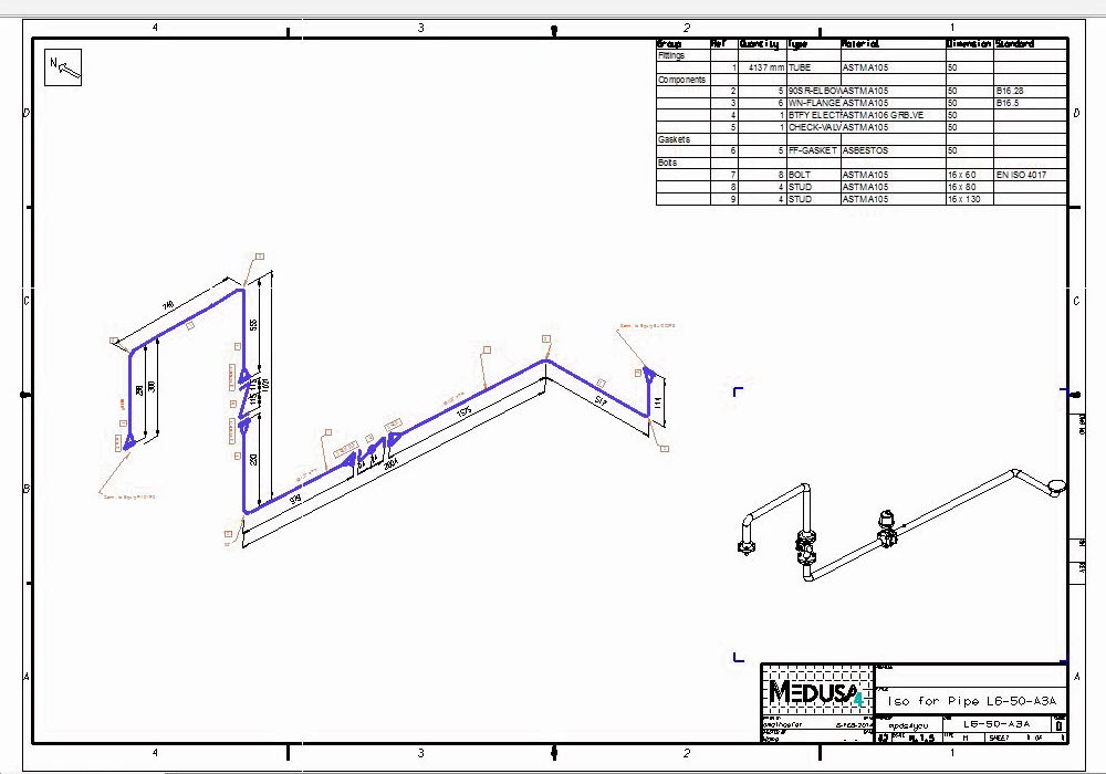 piping isometric drawing symbols autocad