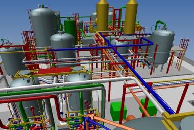 Das 3D-Anlagenbau-System von CAD Schroer ist für Universitäten kostenlos
