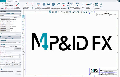 Das neue Dashboard in M4 P&ID FX