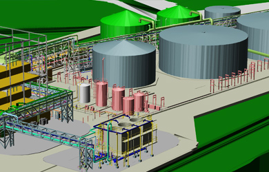 Für große Projekte im Bereich Biomasse oder Biogas findet man mit M4 PLANT eine performante Software
