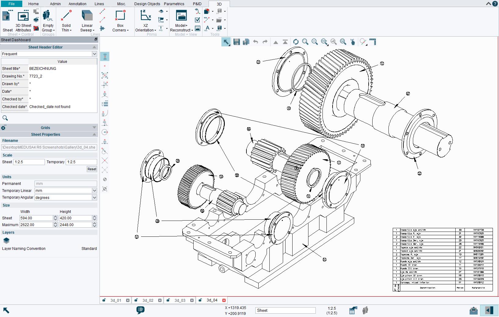 2D 3D CAD And Design Automation Software M4 DRAFTING