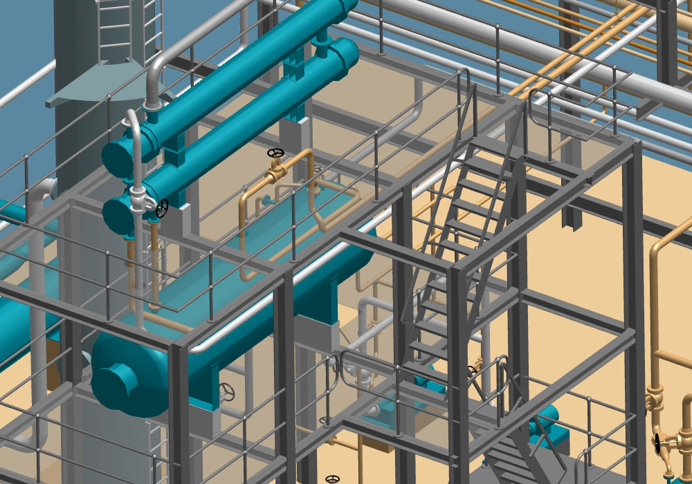 3D Piping Design Software M4 PLANT