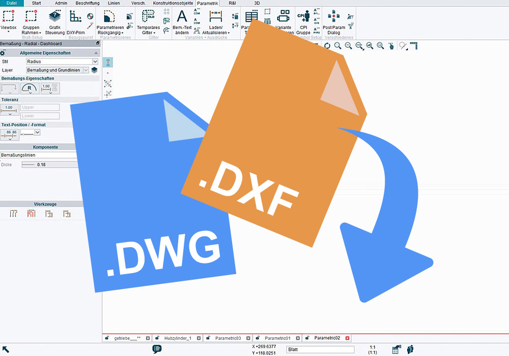 From 2D DWG or DXF to 3D model: With this freeware