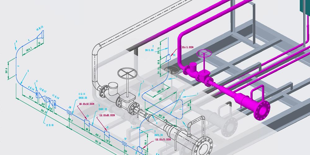 isometric piping diagram