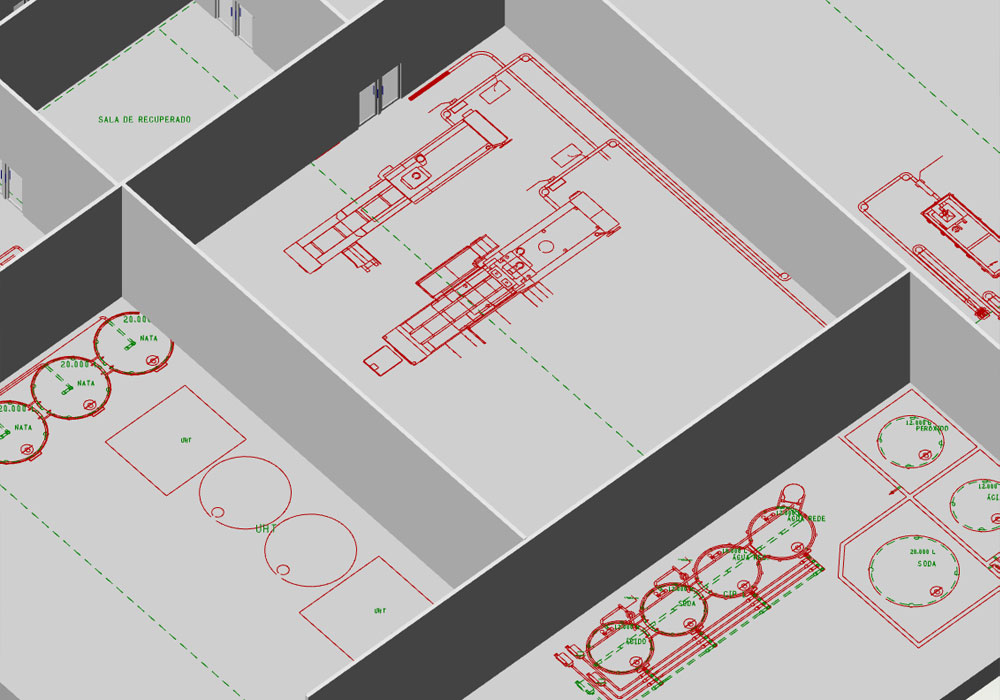The path to a virtual factory starts with a 2D layout and continues with 3D planning