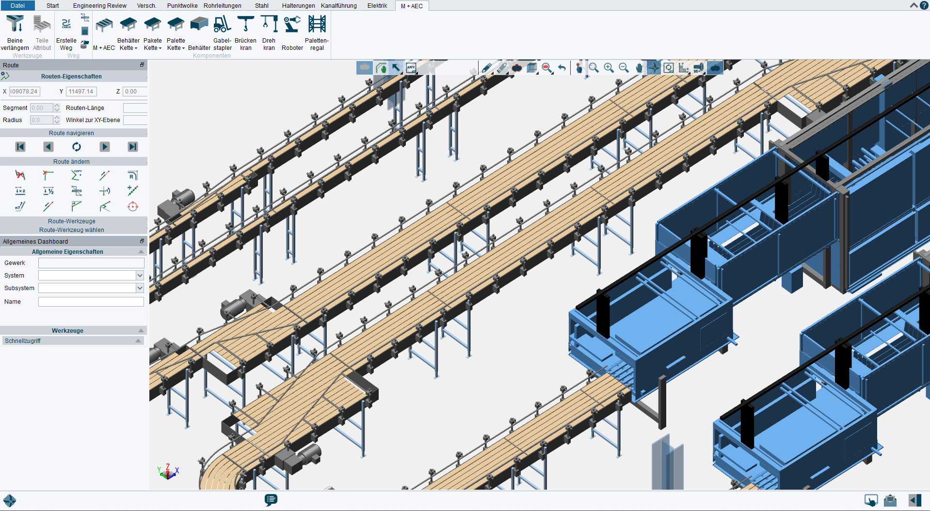 Conveyor Design Software for Plants | Mechanical Handling | M4 PLANT