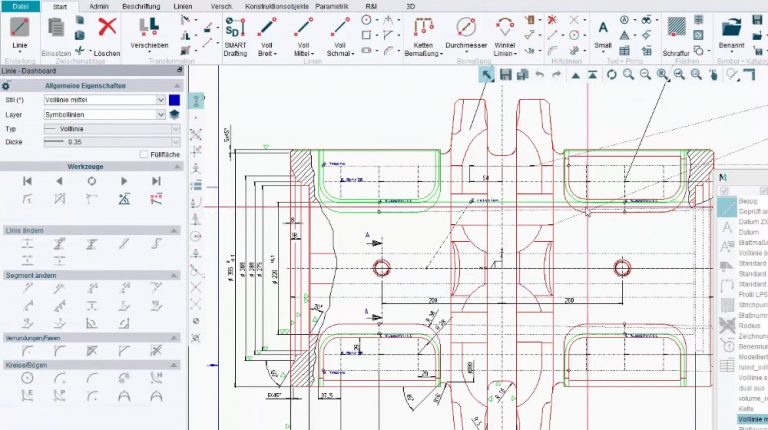Range of functions of the free cad software | M4 PERSONAL