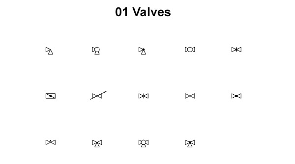 P&ID Symbols Valves