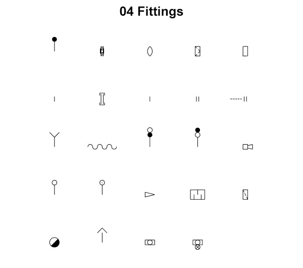 P&ID Symbols Fittings