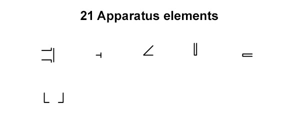 P&ID Symbols Apparatus elements