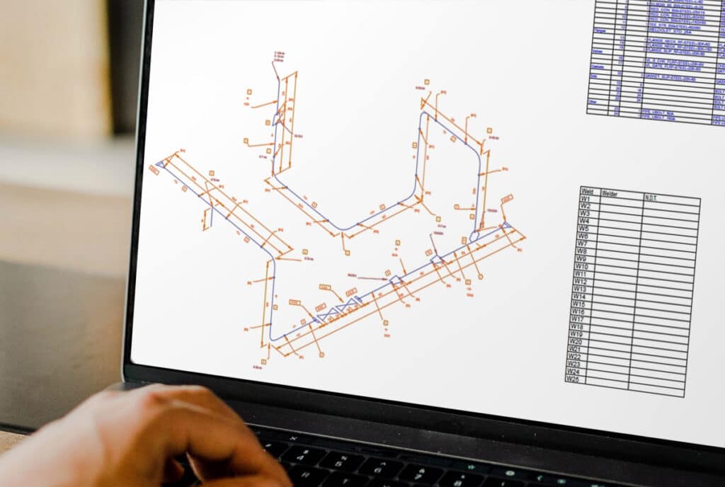 Create the isometry of a pipe