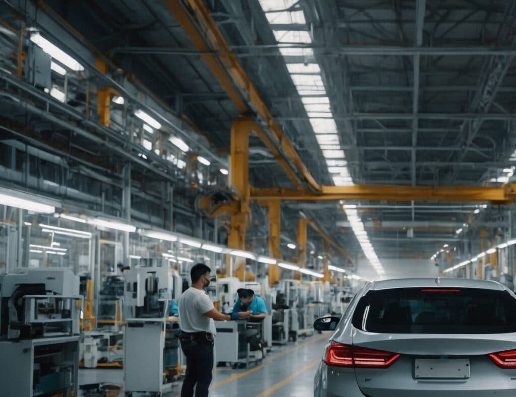 Factory layout and production