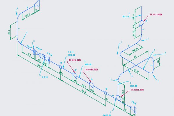 Convert PCF files into piping isometrics with M4 ISO