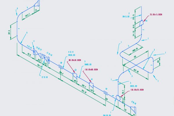 Convert PCF files into piping isometrics with M4 ISO