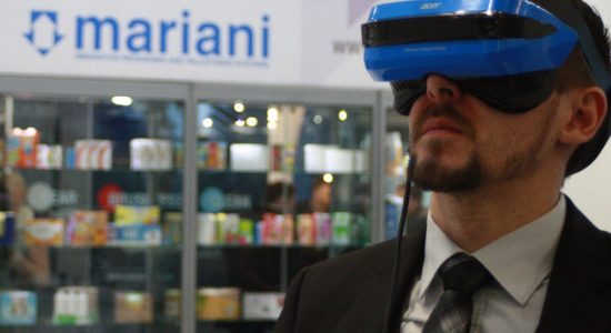 VR area on exhibition stand